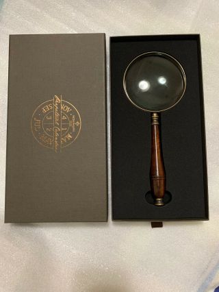 100 Authentic Patek Philippe Perpetual Calendar Magnifier Glass & Watch Case