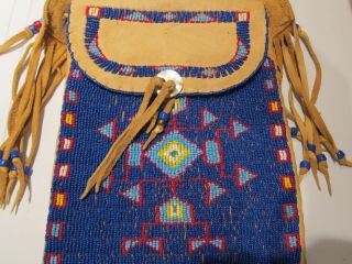 Beaded bag,  by Shannon L.  Fast Horse,  an Oglala Sioux native american 7