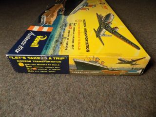 Revell 1956 CBS Let ' s Take A Trip SS United States Gift Set 5