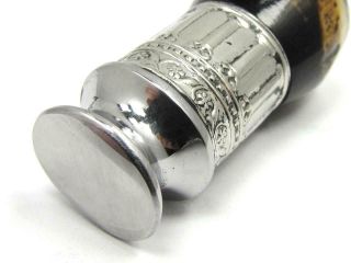 Unique Silver Stag Tobacco Pipe Tamper Made form Old Period Parts My Creation 4