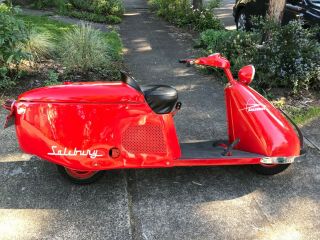 1947 Salsbury Motor Scooter