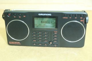 Eton GRUNDIG G2 Reporter AM/FM/SW shortwave RADIO World RECEIVER 2