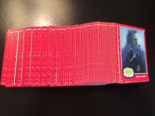 2017 Topps Star Wars Journey To The Last Jedi 110 Card Red Parallel Set
