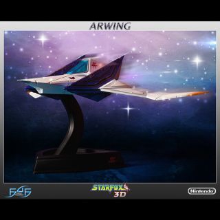 First 4 Figures Star Fox 64 3d Arwing Statue