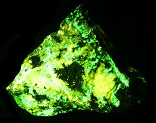 Esperite,  Willemite Fluorescent Minerals,  Franklin,  Nj