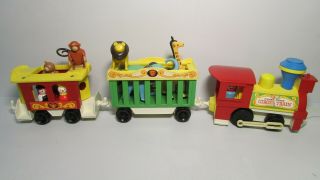 1973 Fisher Price Little People Circus Train 991 Set Complete STORED 45 YEARS 2