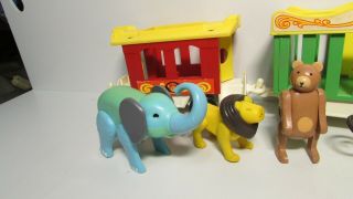 1973 Fisher Price Little People Circus Train 991 Set Complete STORED 45 YEARS 5