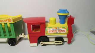 1973 Fisher Price Little People Circus Train 991 Set Complete STORED 45 YEARS 7