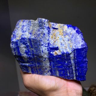 Aaa Top Quality Solid Lapis Lazuli Rough 4.  5 Lb - From Afghanistan
