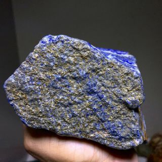 AAA TOP QUALITY SOLID LAPIS LAZULI ROUGH 4.  5 LB - FROM AFGHANISTAN 4