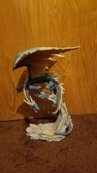 10.  5 " Blue Dragon Statue
