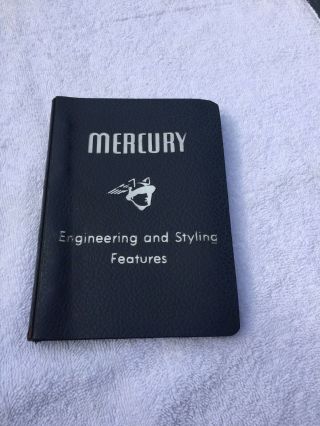 1950 Mercury Engineering And Styling Book