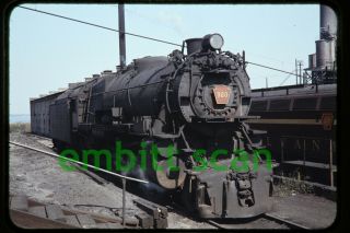 Slide,  Prr Pennsylvania 4 - 6 - 2 Steam Locomotive 920,  1950s