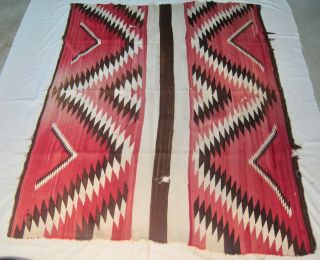 Early Navajo Wearing Blanket 3054
