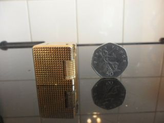 Small Vintage Gold Square Lighter