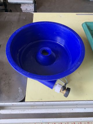 Blue Bowl Pan Gold Prospecting Concentrator Separates Black Sands From Gold
