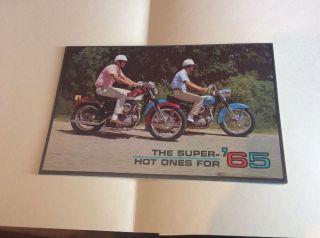 1965 Harley Davidson Motorcycle Sportster Sales Brochure