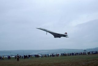 British Airways,  Concorde,  At Aberdeen,  In 1984,  Slide