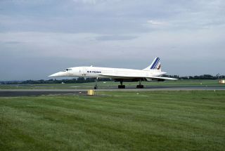 Air France,  Concorde,  F - Btsc,  In 1980,  Slide