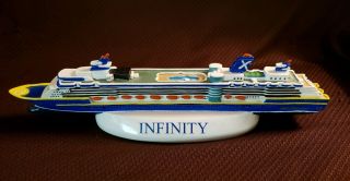 Celebrity Cruise Line Infinity Cruise Ship Display Model Boat Figurine