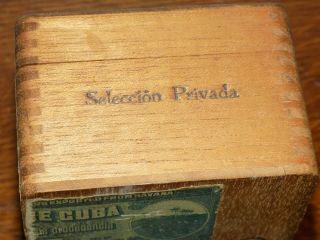 Romeo Y Julieta Habana Boite Nature Seleccion Privada Cigar Box 6