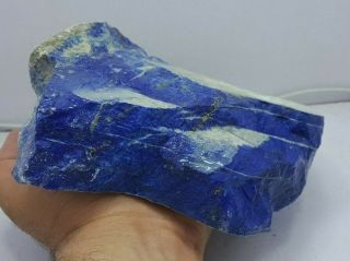 2.  75 Kg Superior Quality Royal Blue Maximum Blue Part Lapis Lazuli Crystal Rough