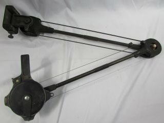 Vtg Bruning Wallace Left Drafting Machine Arm Charles Bruning Technical Drawing 8