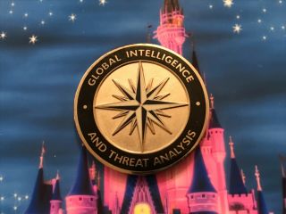 Walt Disney World Global Security Intelligence And Threat Analysichallenge Coin