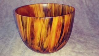 Hand Turned Bowl From Hawaiian Norfolk Pine By Derek Bencomo