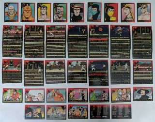 1994 Classic Mortal Kombat Complete Base Set 100 Cards