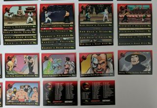 1994 Classic Mortal Kombat Complete Base Set 100 Cards 5