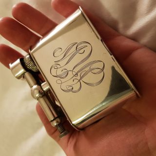 Cartier Sterling Silver Table Lighter,  295g