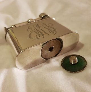 CARTIER sterling silver table lighter,  295g 2