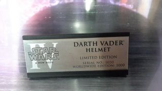 EFX Star Wars Darth Vader Limited Edition Helmet 1:1 2