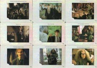 Harry Potter Prisoner Of Azkaban Rare Filmcardz Chase Card Set R1 - R9