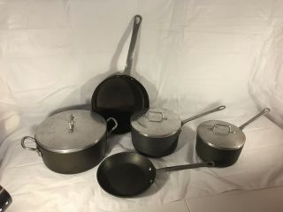 Magnalite Ghc Professional Pro Cookware Set Saute Pan Stock Pot Fry Pan