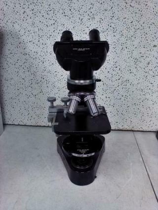 Vintage Leitz Wetzlar Binocular Microscope 1967 - 72 with 2 objectives 3