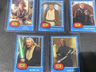 Sdcc 2019 Exclusive Topps Star Wars Limited Card Set Of 5.  All 2 Of 99