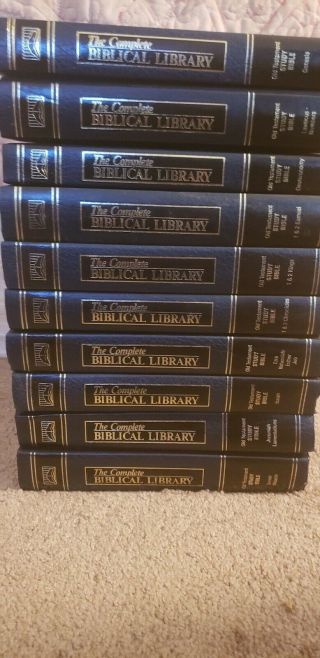 The Complete Biblical Library.  Hardcover.  Religious Books.  Old Testament.