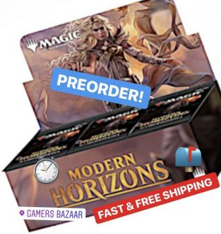 Modern Horizons Booster Box Mtg Magic The Gathering
