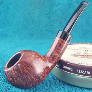 Unsmoked Jerry Crawford Squat Tomato Freehand American Estate Pipe