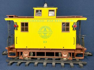 Walt Disney Carolwood Pacific Lilly Belle G Scale Caboose Hartland Locomotive 3