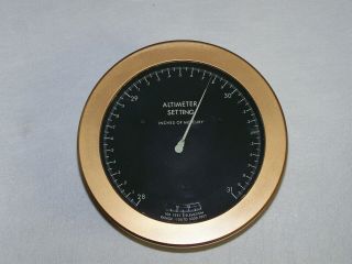 Large Aviation Barometer from FAA Control Tower - 99 cents Starting Bid 2