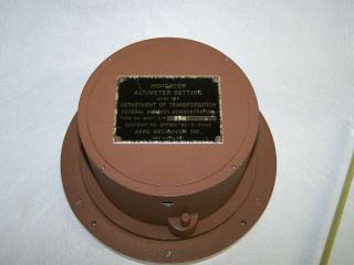 Large Aviation Barometer from FAA Control Tower - 99 cents Starting Bid 7