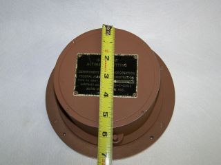 Large Aviation Barometer from FAA Control Tower - 99 cents Starting Bid 8