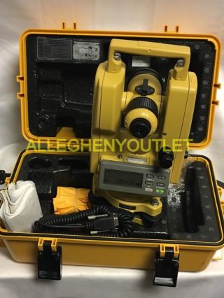 Topcon Dt - 102 Electronic Theodolite W/ Case And Accessories Like