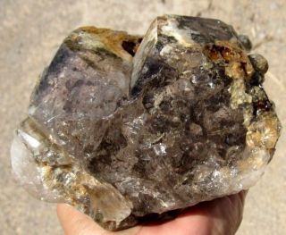 4.  08 Lb Natural Smoky Quartz Crystal Mineral Specimen