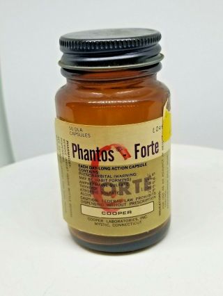 Phantos Forte - Phenobarbital And Amphetamine Weight Loss Drug 60 Years Old