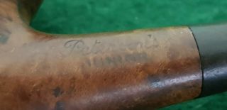 Vintage 12.  5 cm Peterson ' s Junior Bent Billiard Estate Smoking Pipe 2