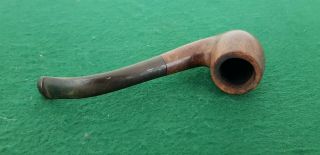Vintage 12.  5 cm Peterson ' s Junior Bent Billiard Estate Smoking Pipe 4
